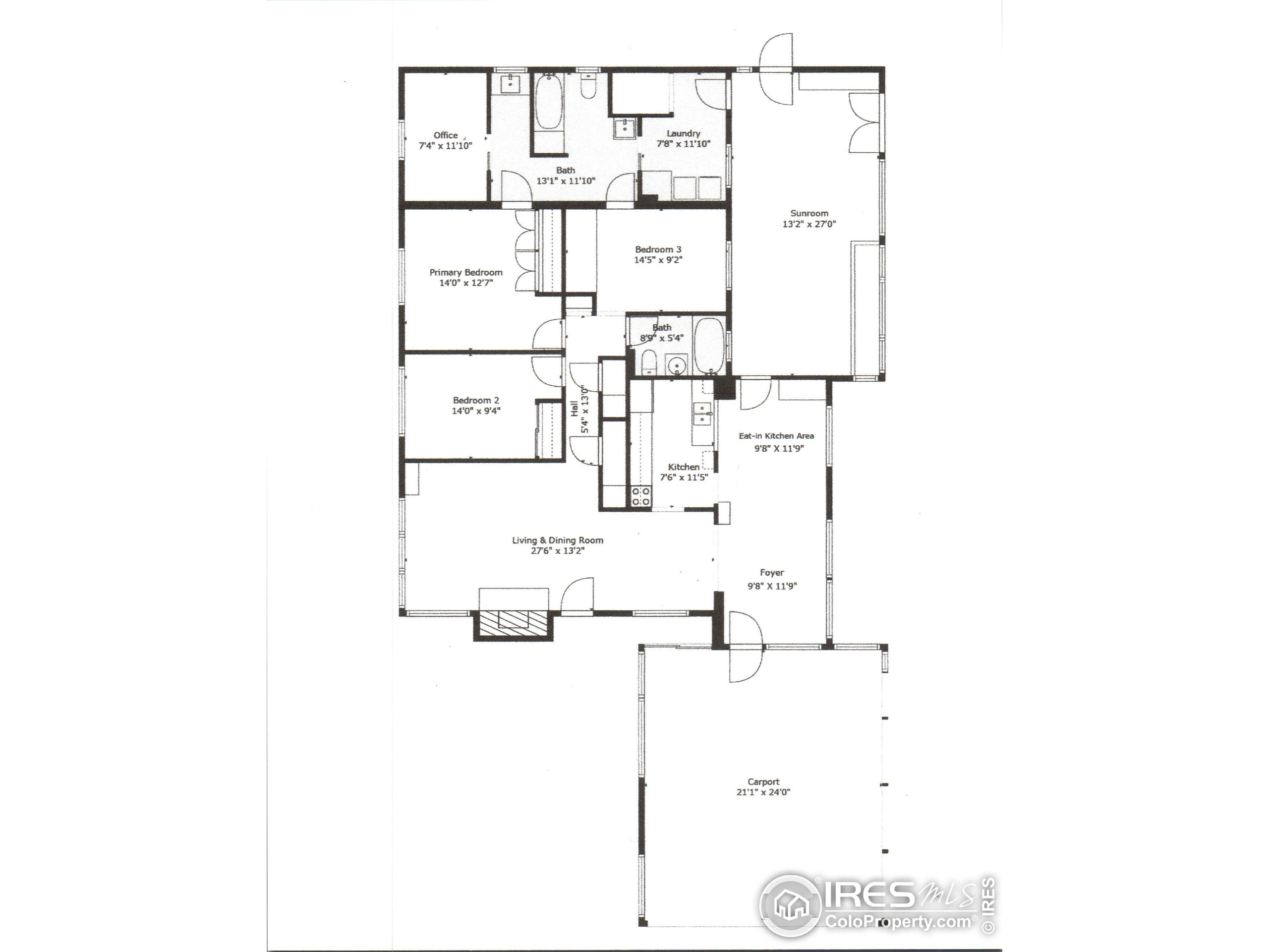 6137 Baseline Road Boulder, CO 80303 - Photo 35 of 40 a picture of floor plan
