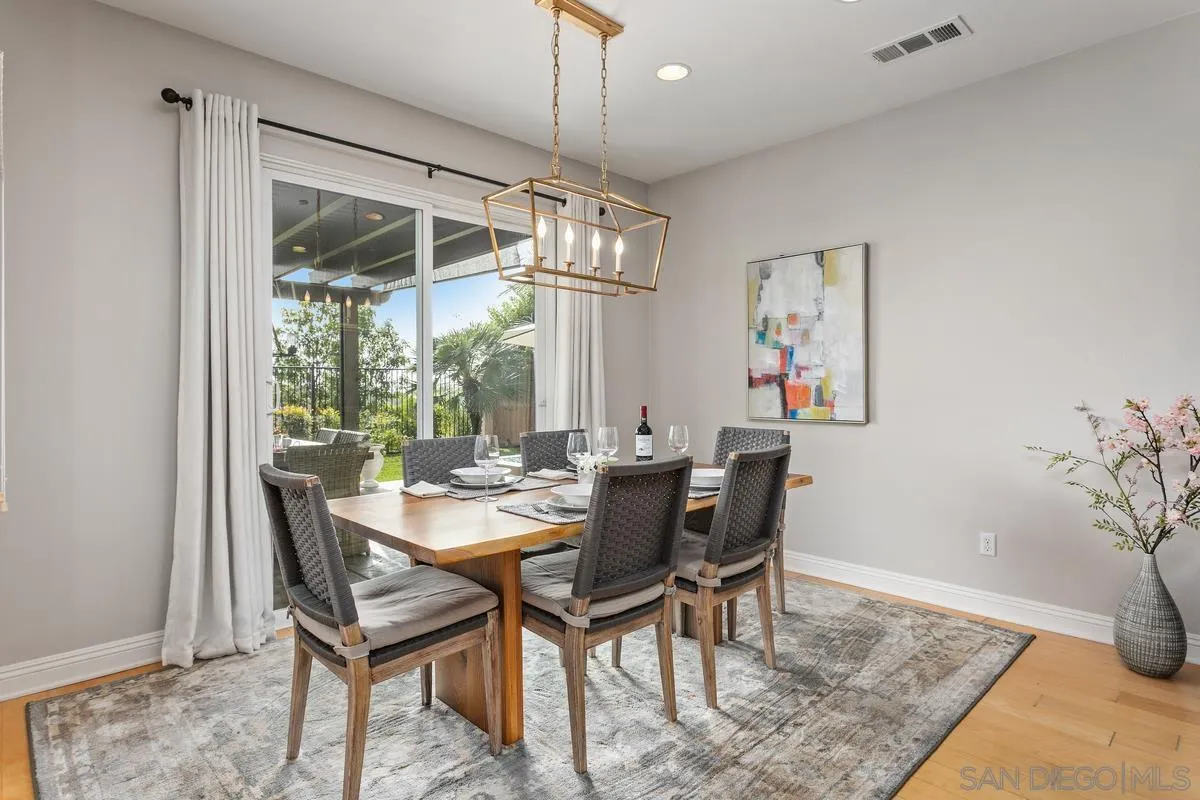 1014 Bellingham Drive Oceanside, CA 92057 - Photo 12 of 33 a view of a dining room with furniture window and outside view