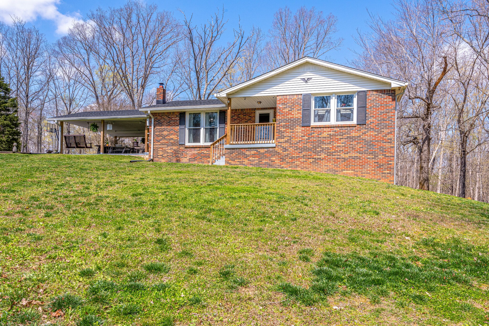 1065 Oak Grove Road Dickson, TN 37055 - Photo 27 of 30 a front view of a house with a garden