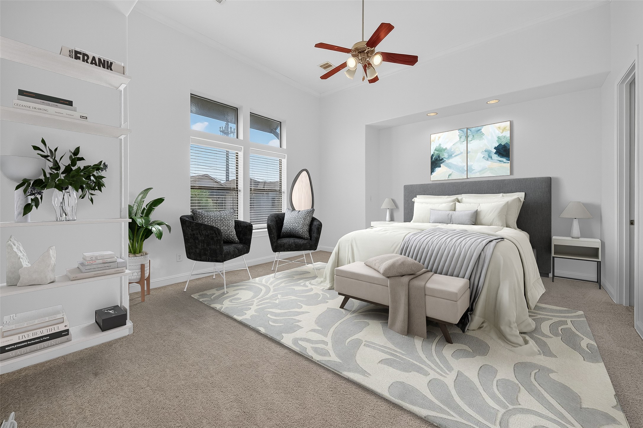 2506 Maxroy Street Houston, TX 77007 - Photo 3 of 33 Primary Bedroom - virtually staged