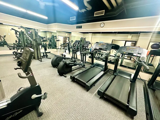 a view of a terrace with chairs