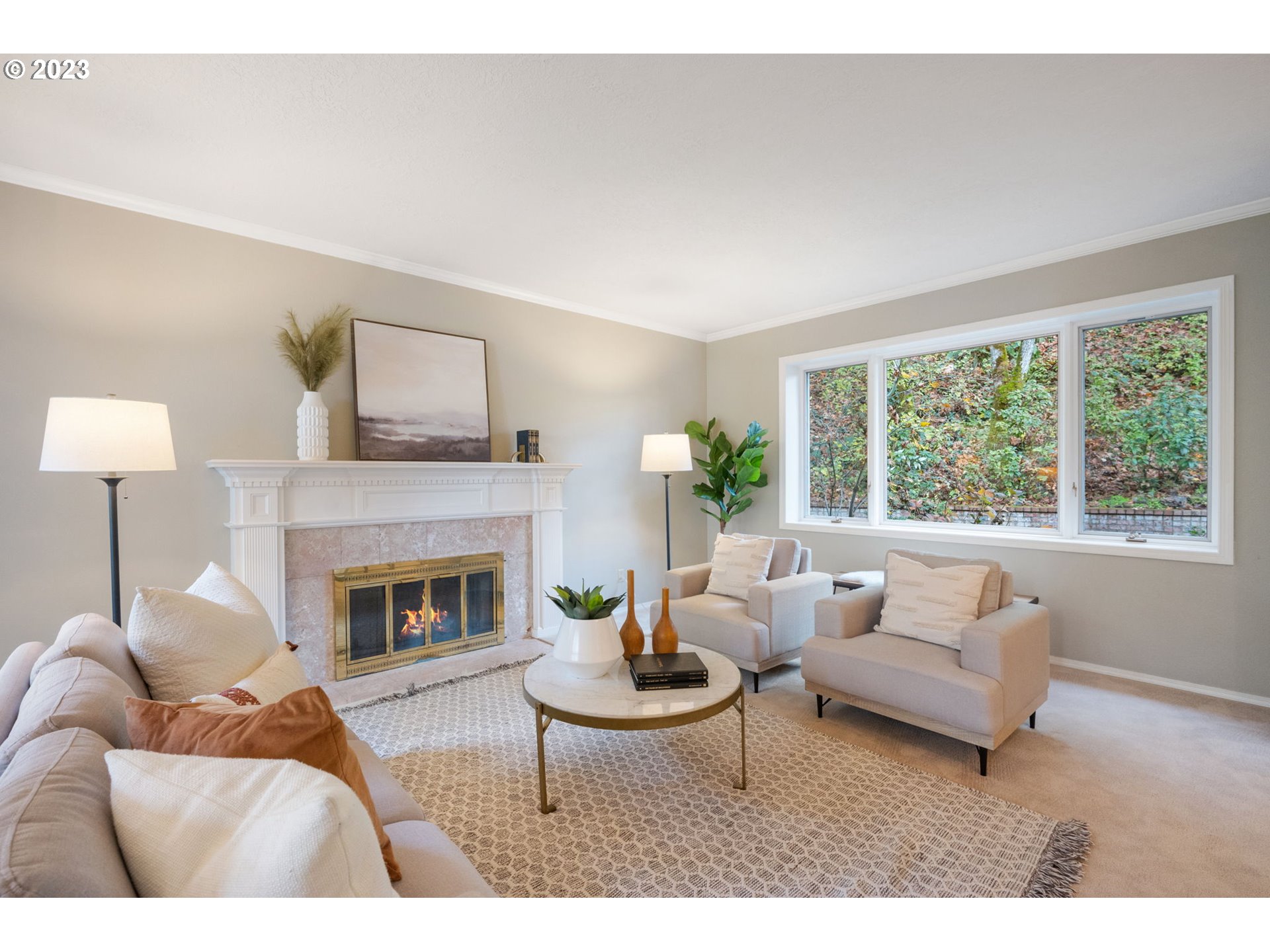 3060 Northwest Cornell Road Portland, OR 97210 - Photo 17 of 45 Living Room