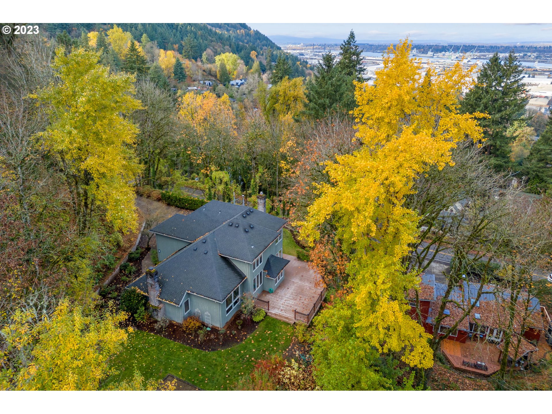 3060 Northwest Cornell Road Portland, OR 97210 - Photo 42 of 45 Drone View/UAV
