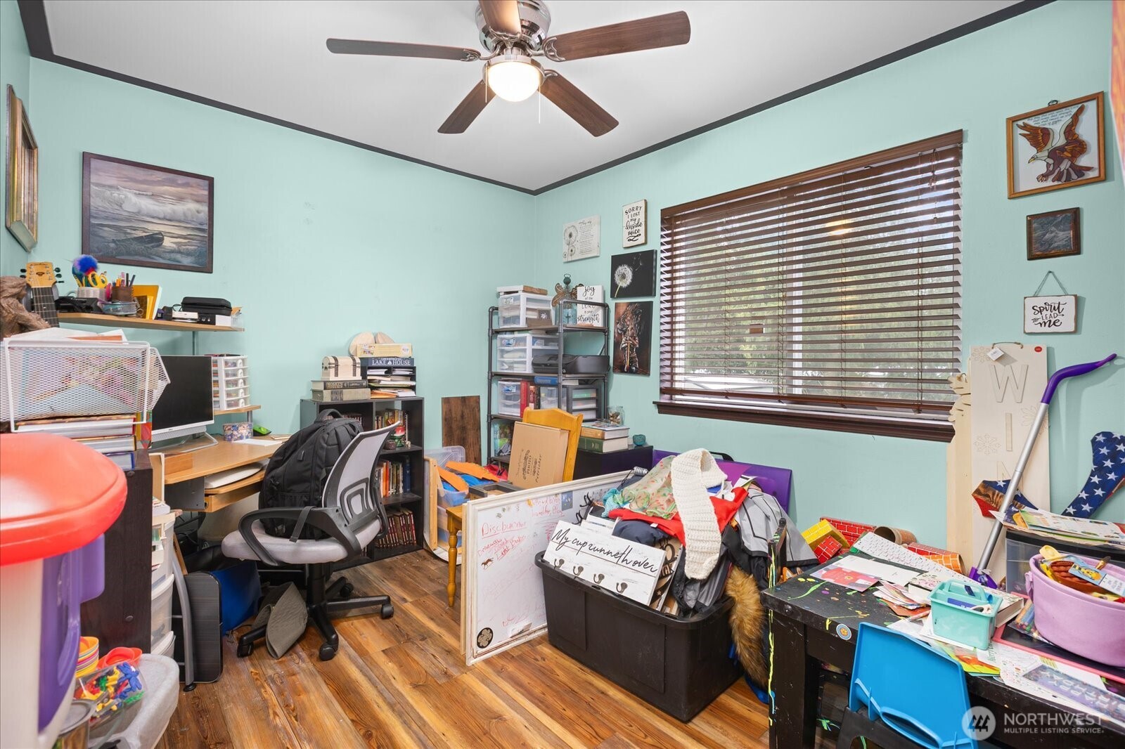 12808 East Macs Loop Road Granite Falls, WA 98252 - Photo 11 of 23 a bedroom with furniture and a window