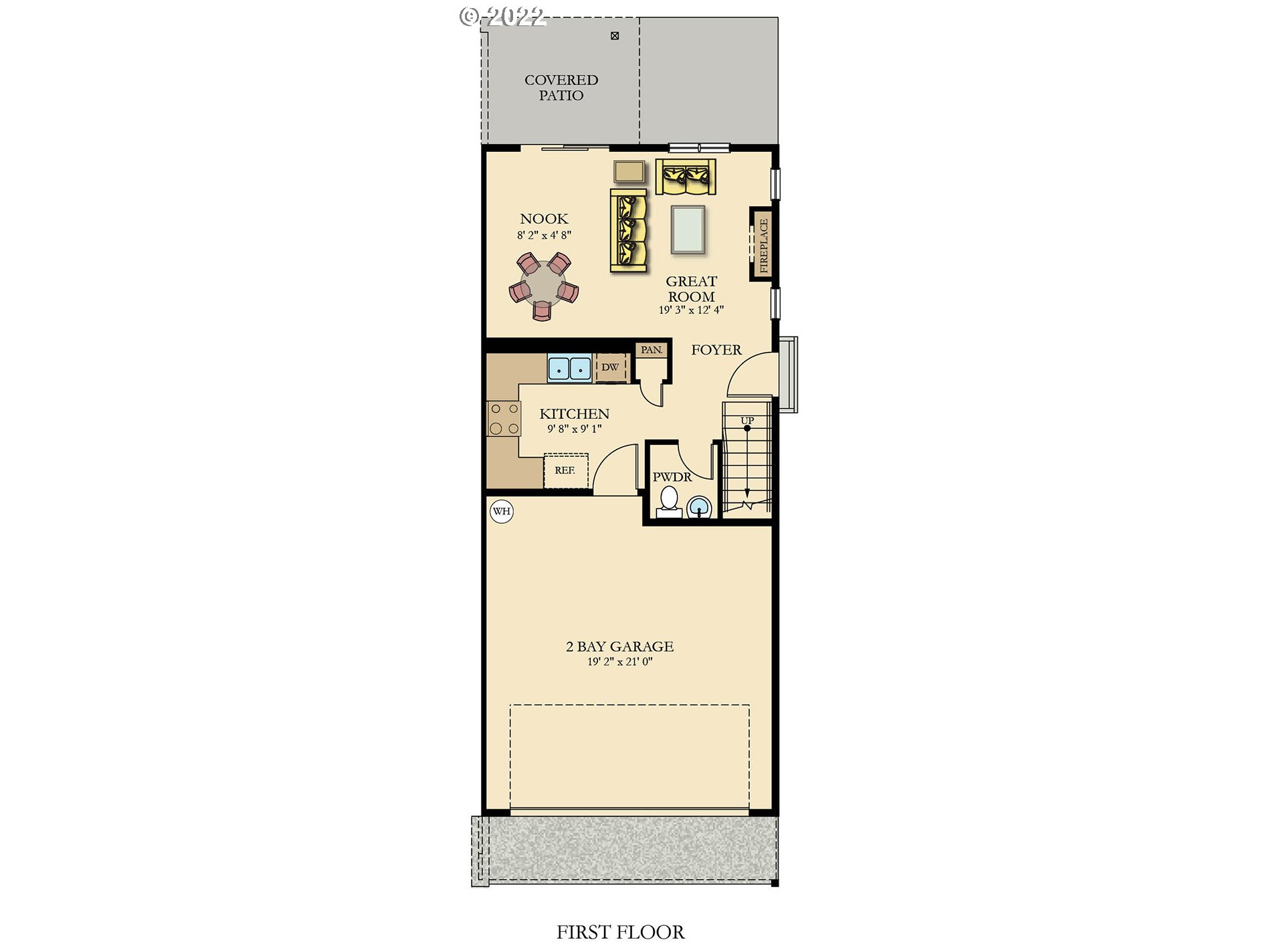 4255 South Cloverhill Way Ridgefield, WA 98642 - Photo 2 of 31 a picture of a floor plan