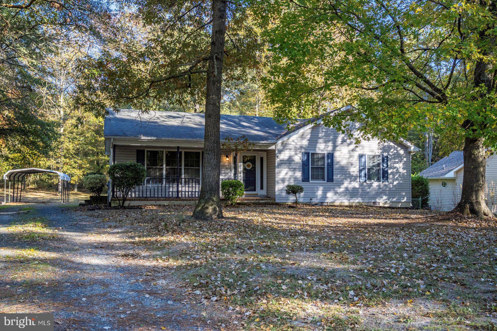 5079 Old Mill Branch Road Salisbury, MD 21801 - Photo 45 of 47 a view of a house with a yard and large tree