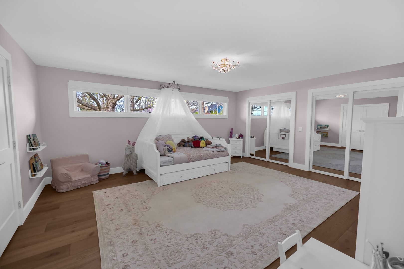 65 South Shores Drive Decatur, IL 62521 - Photo 8 of 25 a bedroom with a bed and wooden floor