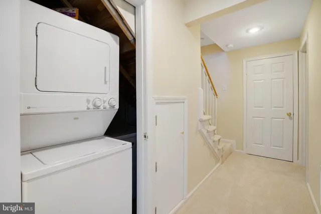 a view of washer and dryer