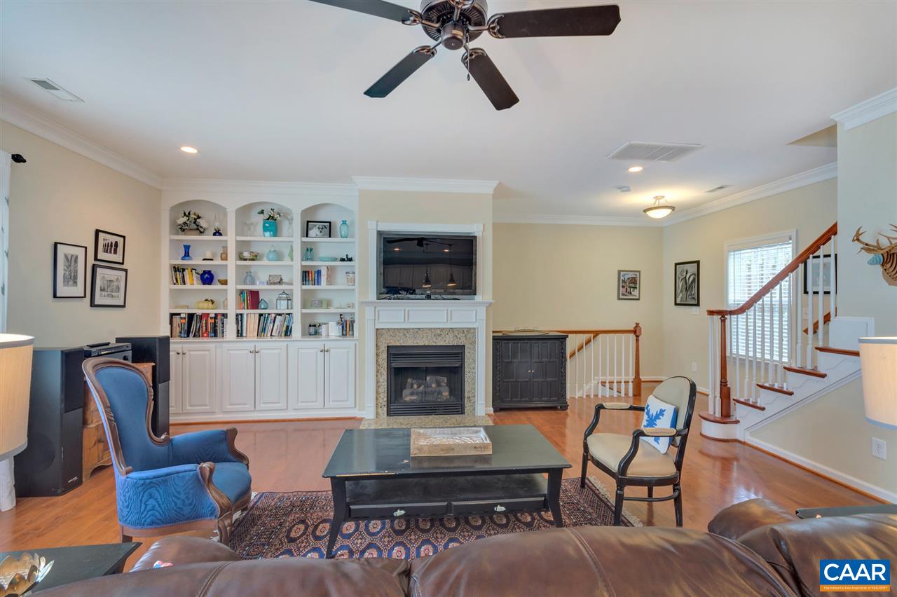 343 Quarry Road Charlottesville, VA 22902 - Photo 6 of 34 a living room with furniture and a fireplace