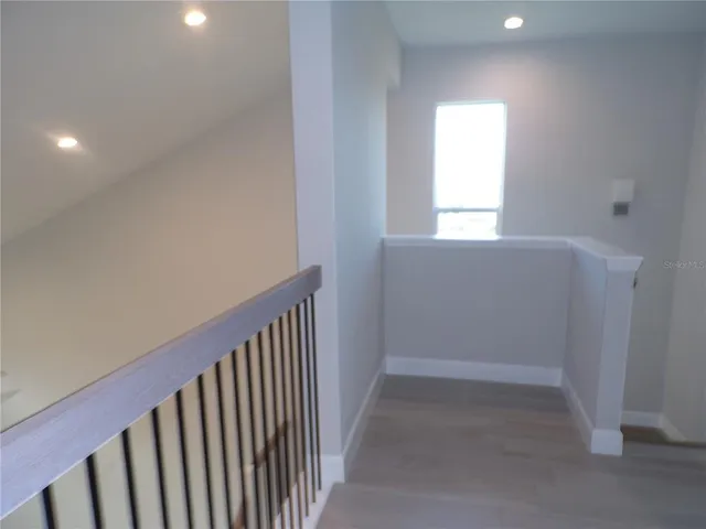 a bathroom with a shower and a toilet