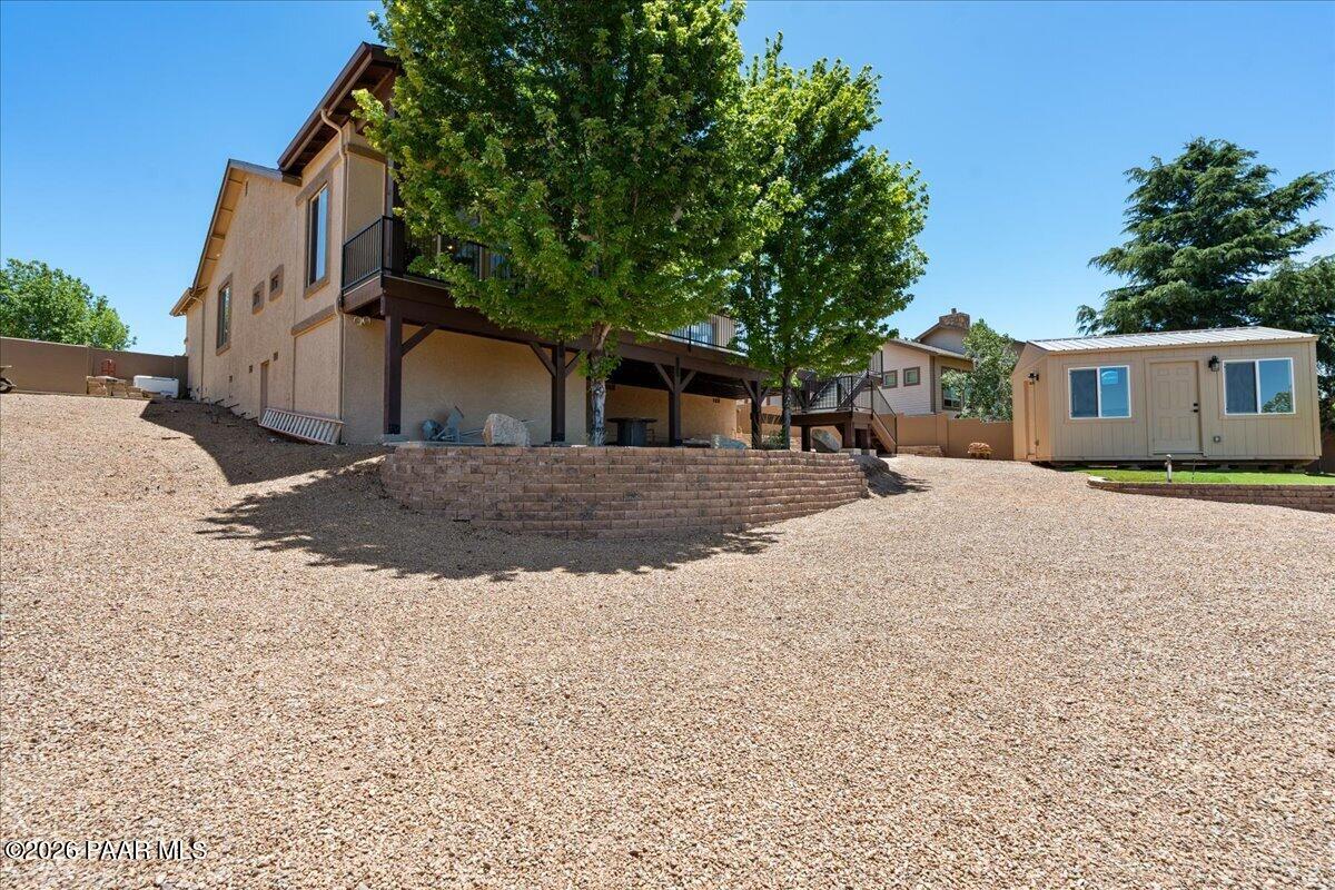 195 Juniper Ridge Drive Prescott, AZ 86301 - Photo 31 of 41 Backyard