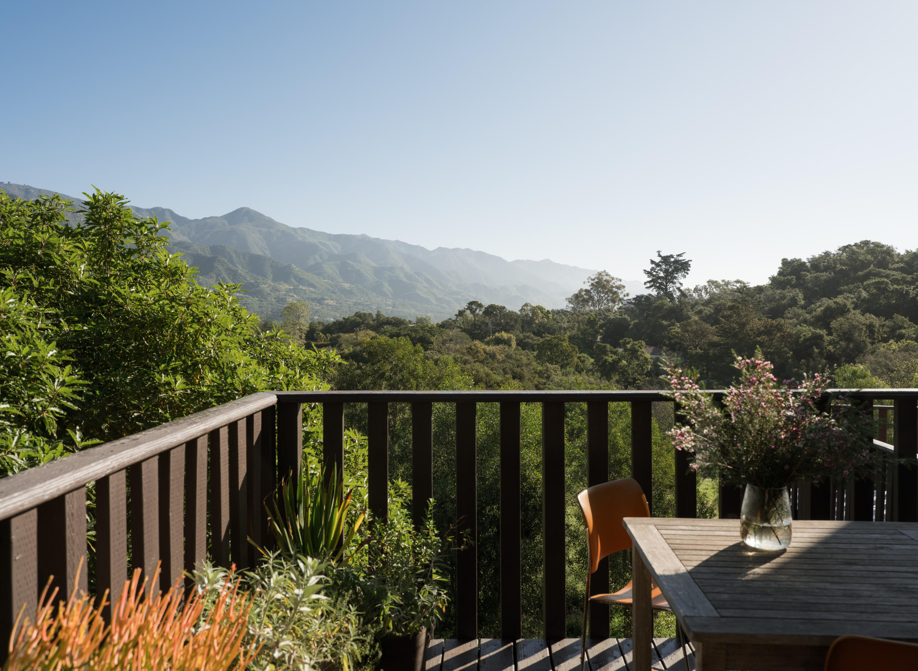 1512 Hillcrest Road Santa Barbara, CA 93103 - Photo 6 of 53 Deck View