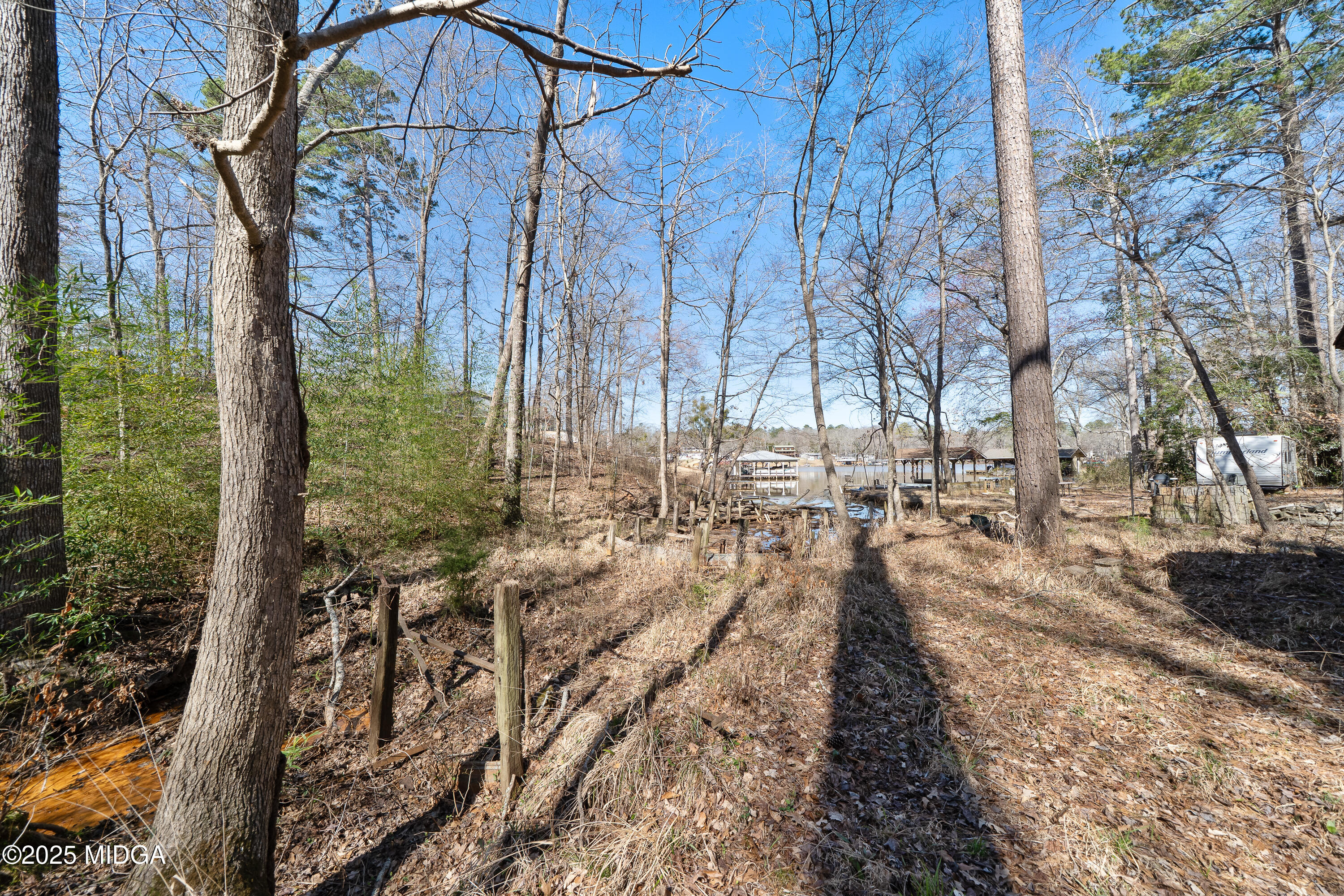 101 West Bear Creek Road Eatonton, GA 31024 - Photo 9 of 12 a view of a yard with large trees
