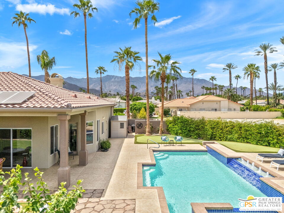 36630 Palm Court Rancho Mirage, CA 92270 - Photo 7 of 46 a view of an chairs and potted plants
