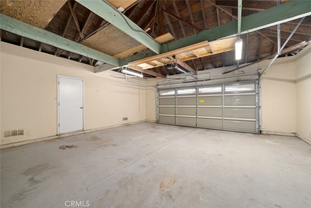 a view of a room with an empty space