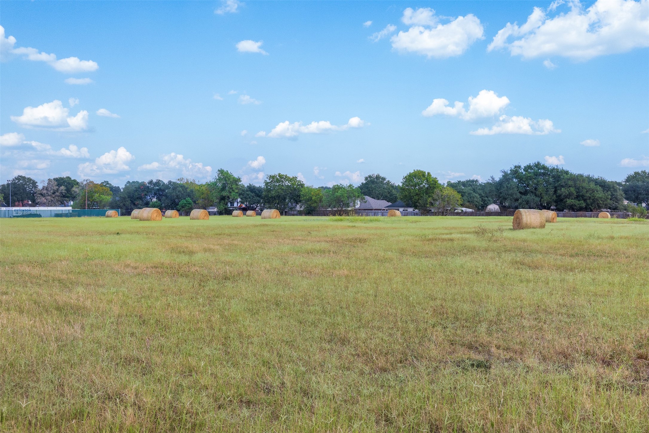 233 Kersten Road Sealy, TX 77474 - Photo 17 of 22 a view of yard with swimming pool and trees in the background