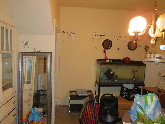 a room with storage and utility