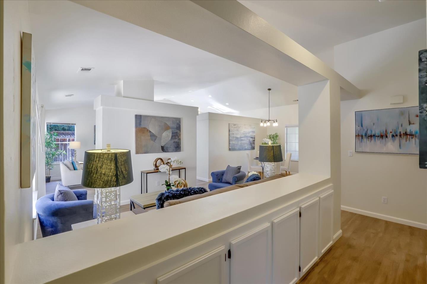 1274 Blacksmith Drive Gilroy, CA 95020 - Photo 13 of 30 a bathroom with a double vanity sink a mirror and next to a window