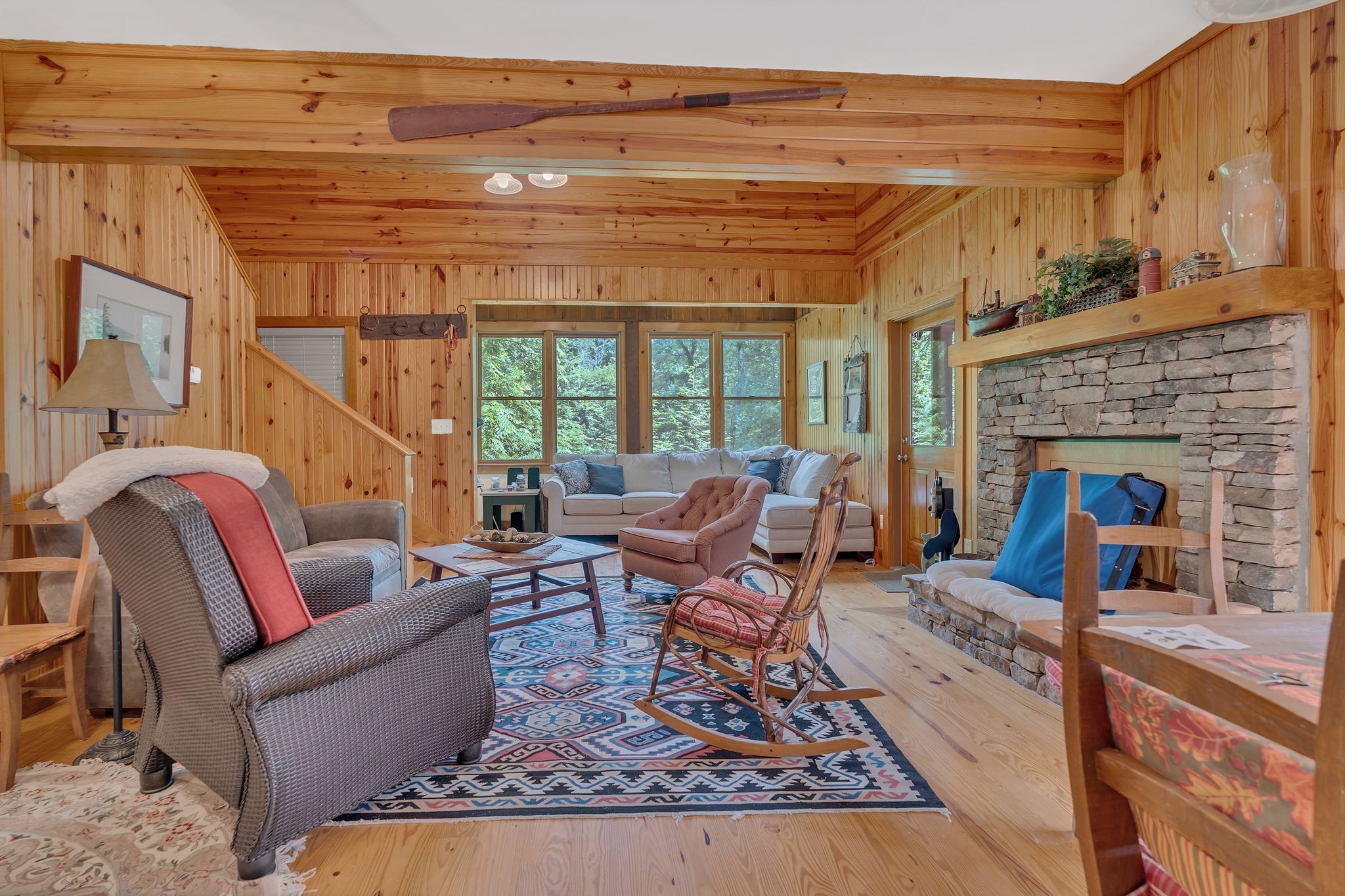 110 Village Way Lancaster, TN 38569 - Photo 1 of 27 a living room with furniture a fireplace and a table