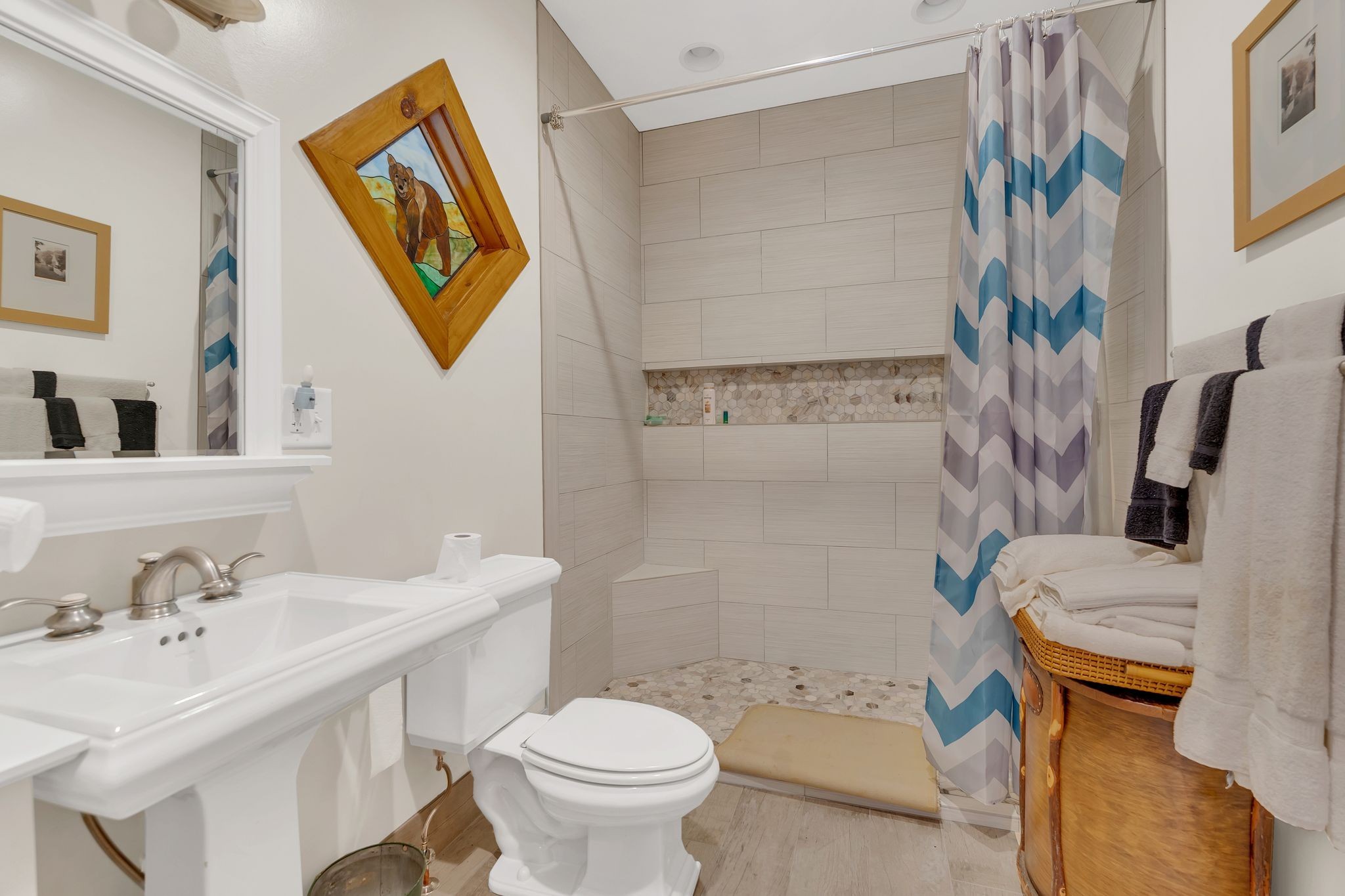 110 Village Way Lancaster, TN 38569 - Photo 15 of 27 a bathroom with a sink and a toilet