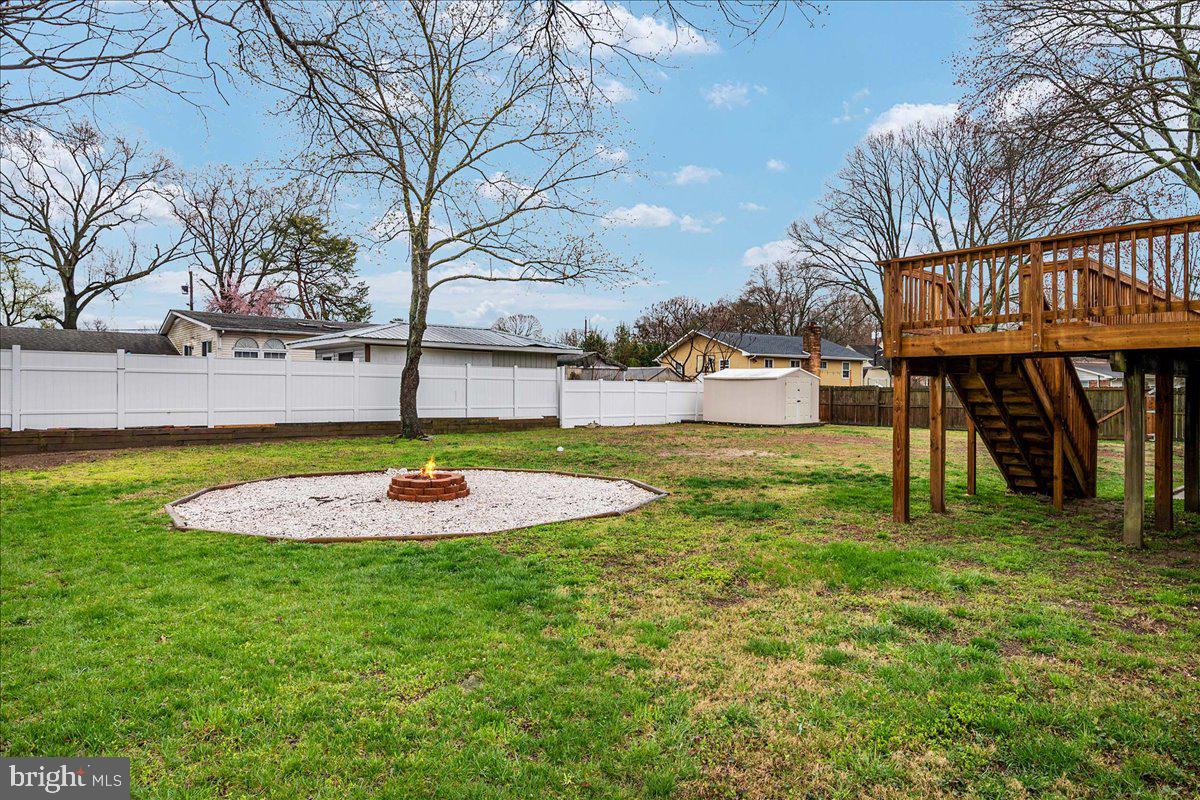 7811 Elizabeth Road Pasadena, MD 21122 - Photo 27 of 33 Fully Fenced Rear Yard