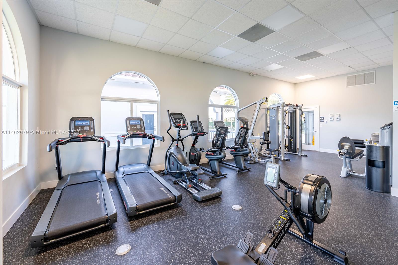 14346 Southwest 134th Place Miami, FL 33186 - Photo 31 of 36 a view of a room with gym equipment