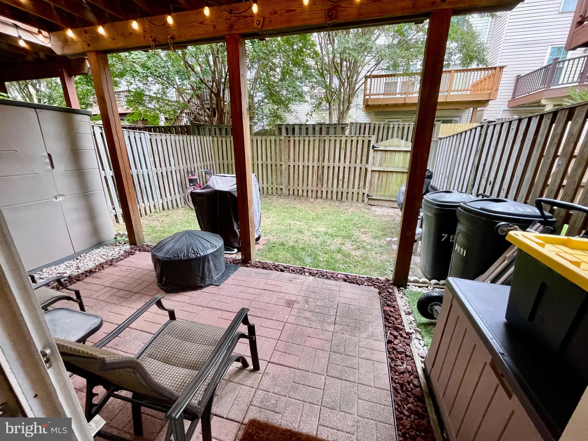 7921 Bent Bough Road Severn, MD 21144 - Photo 8 of 35 Backyard w/patio