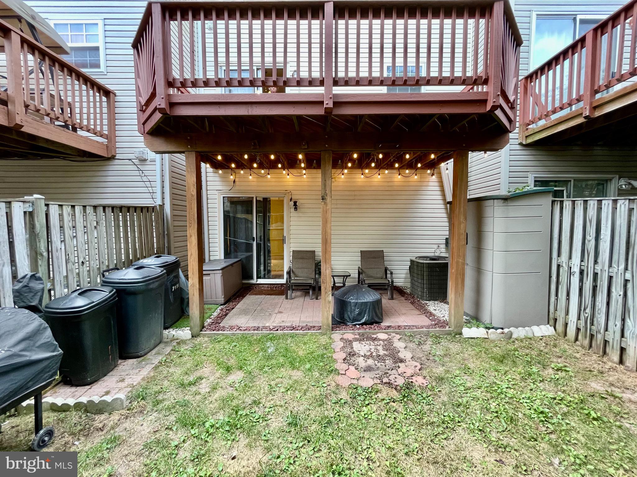 7921 Bent Bough Road Severn, MD 21144 - Photo 10 of 35 Backyard w/patio & deck