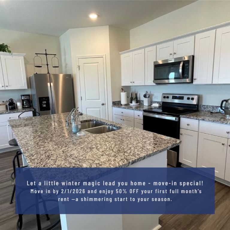201 Comancheros Road Jarrell, TX 76537 - Photo 1 of 33 Let a little winter magic lead you home. Move in by 2/1/2026 and enjoy 50% OFF your first full month’s rent—a shimmering start to your season.