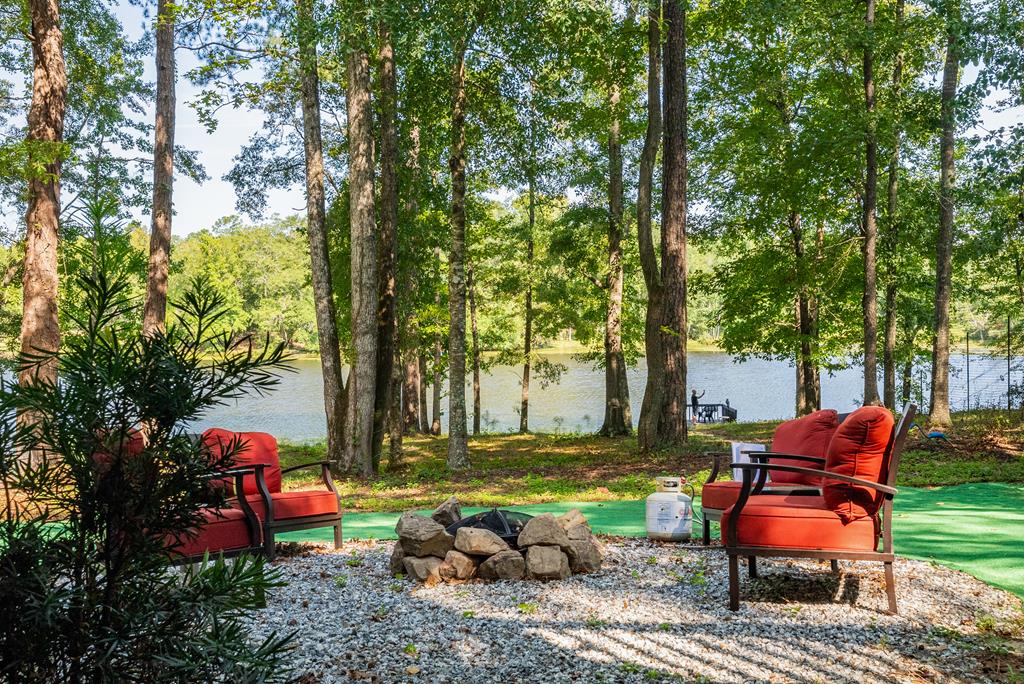 235 Epps Road Box Springs, GA 31801 - Photo 57 of 93 fire pit just off the lower level patio