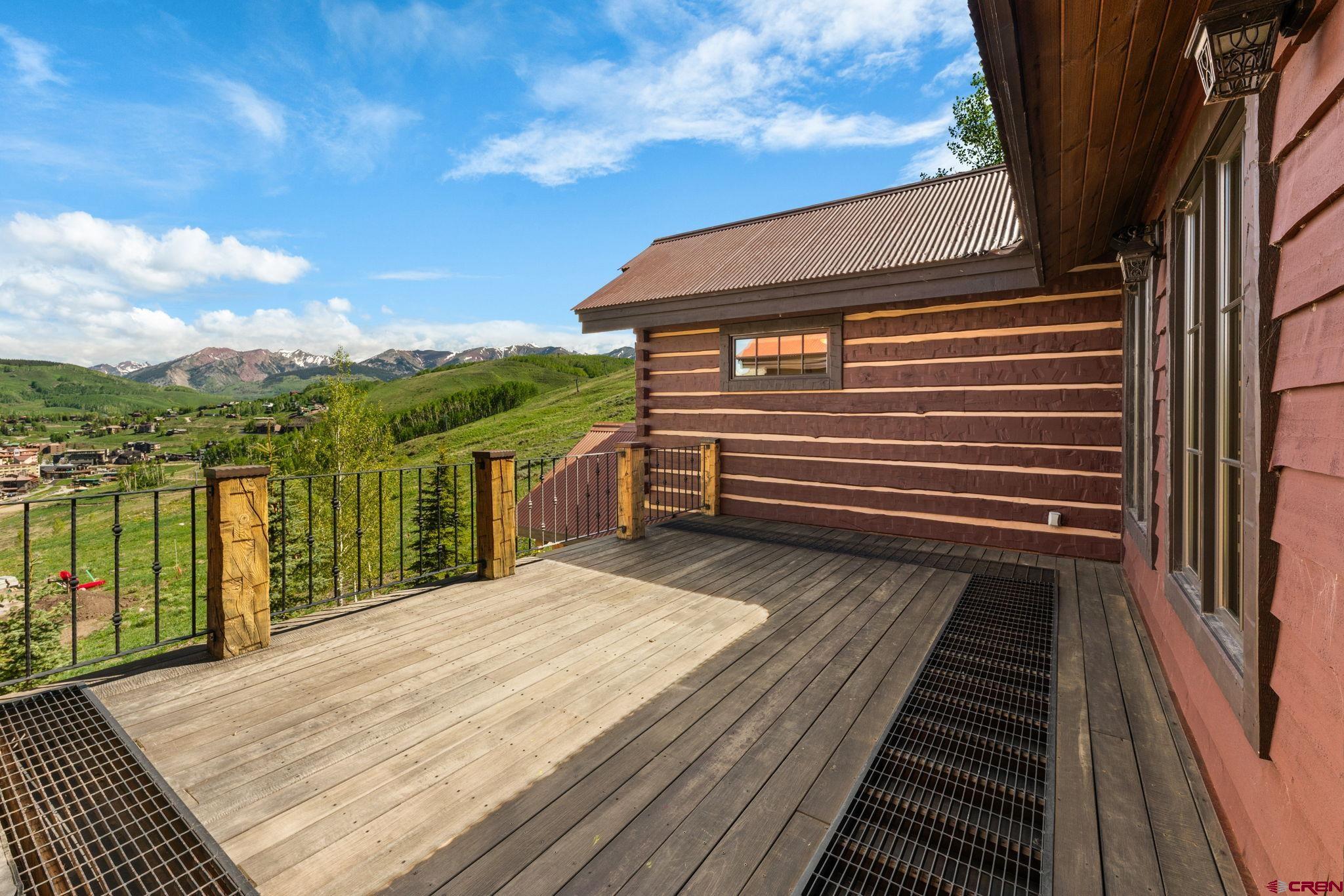 59 Summit Road Crested Butte, CO 81225 - Photo 13 of 45 a view of a wooden deck
