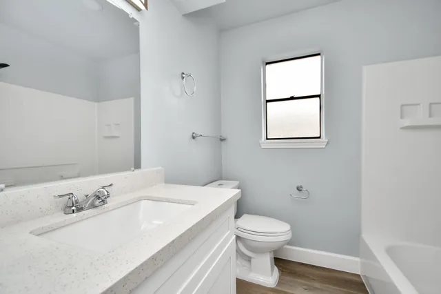 wooden floor in an empty room