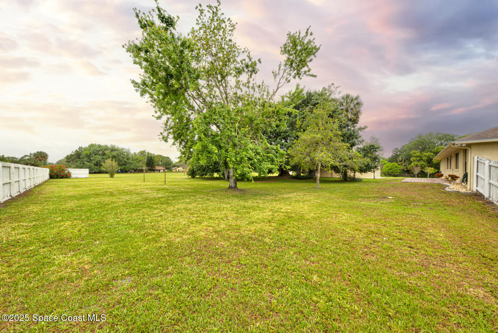 3105 Diamond Road Titusville, FL 32796 - Photo 67 of 81 a view of yard with swimming pool and green space