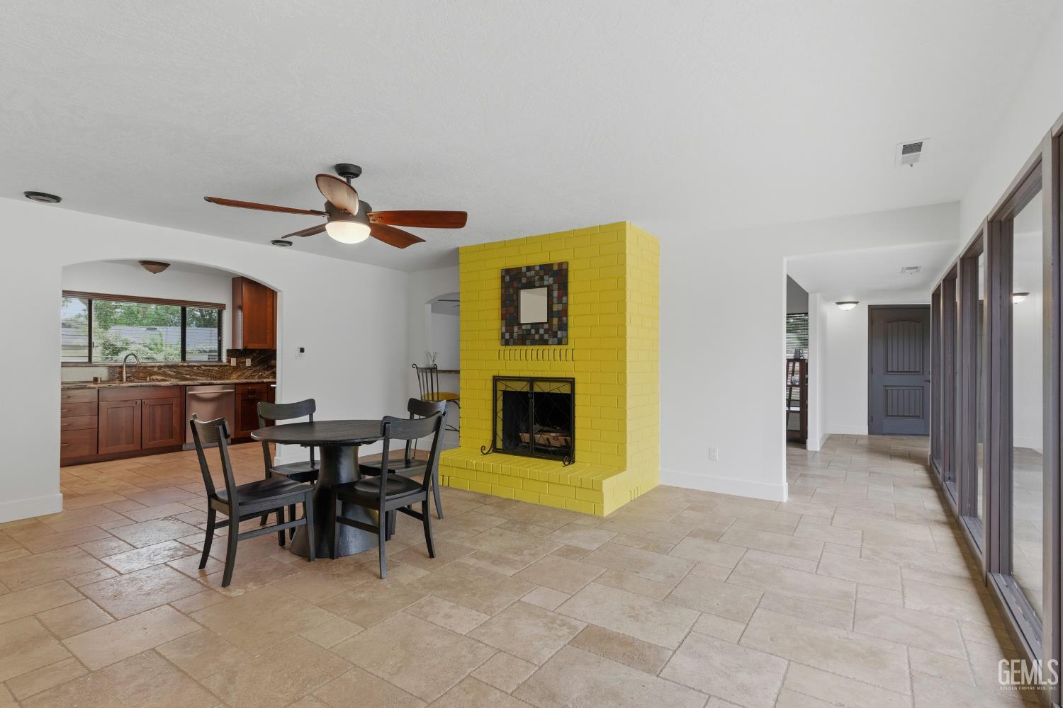 Undisclosed Address Springville, CA 93265 - Photo 13 of 62 a view of a livingroom with furniture and a ceiling fan