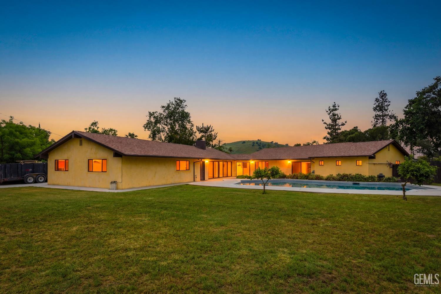 Undisclosed Address Springville, CA 93265 - Photo 49 of 62 a house view with a garden space