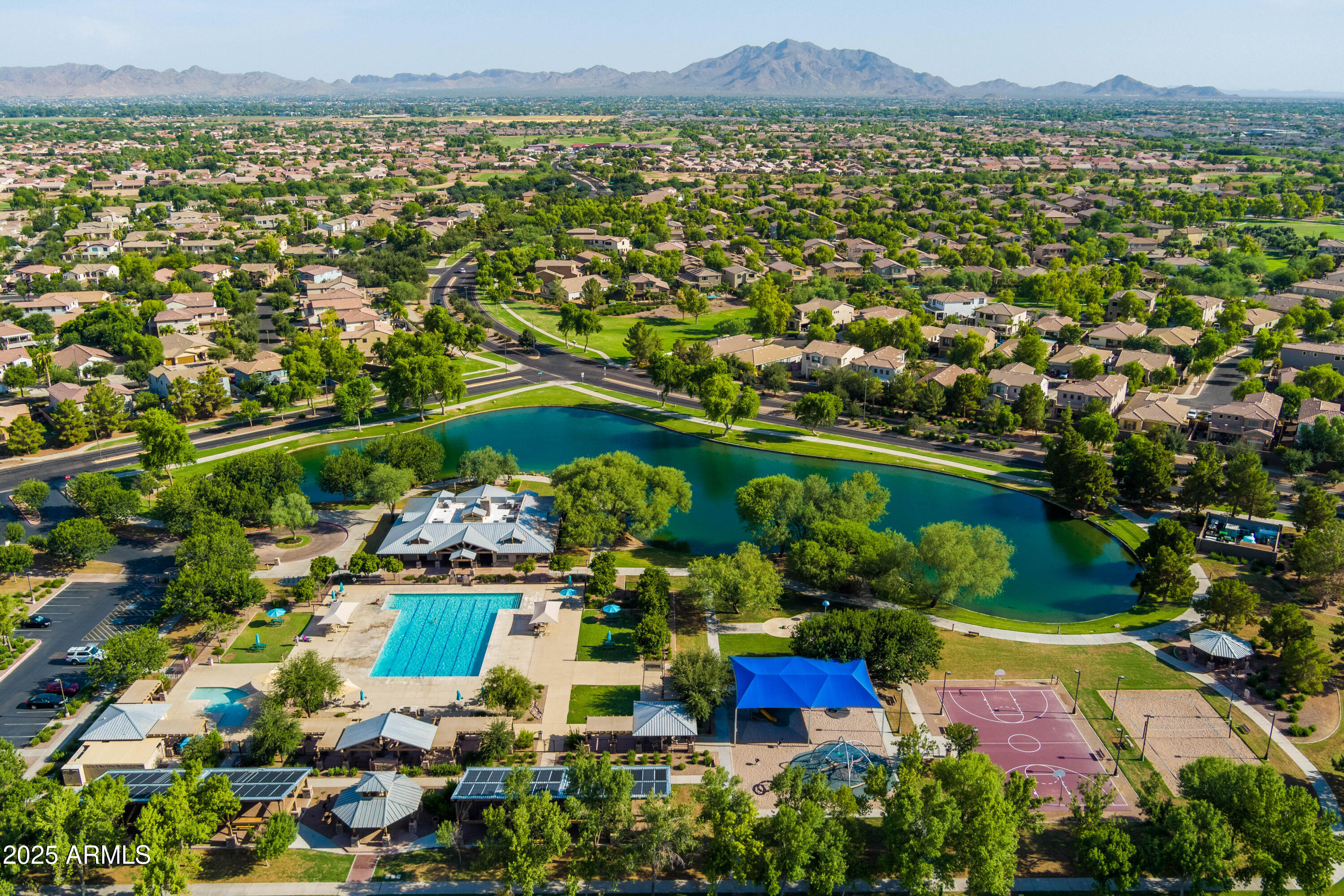 4495 East Woodside Way Gilbert, AZ 85297 - Photo 64 of 80 an aerial view of multiple house