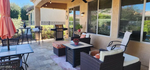 a view of outdoor space and patio