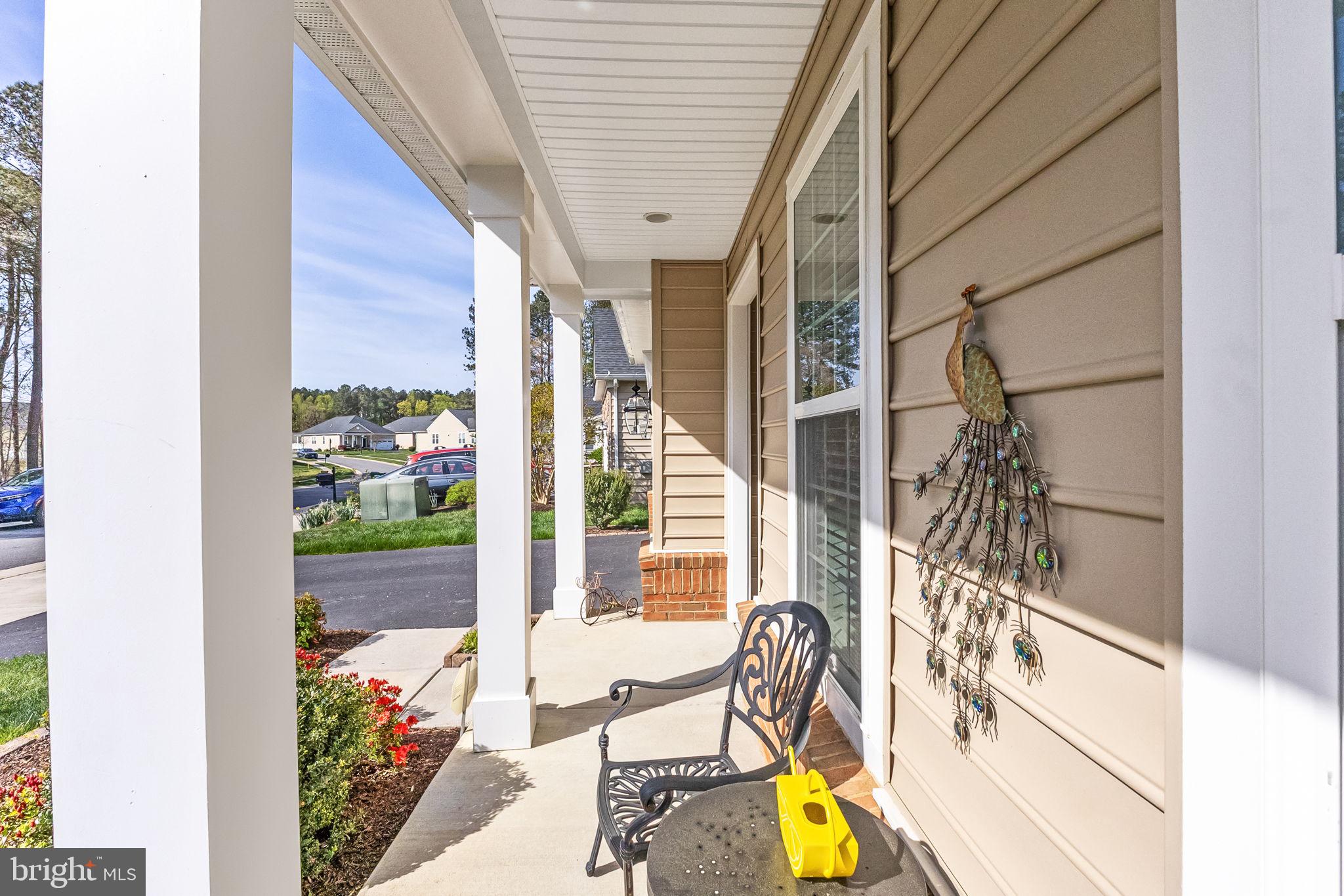 6012 New Berne Road Fredericksburg, VA 22407 - Photo 7 of 41 a view of balcony with glass door and outdoor seating