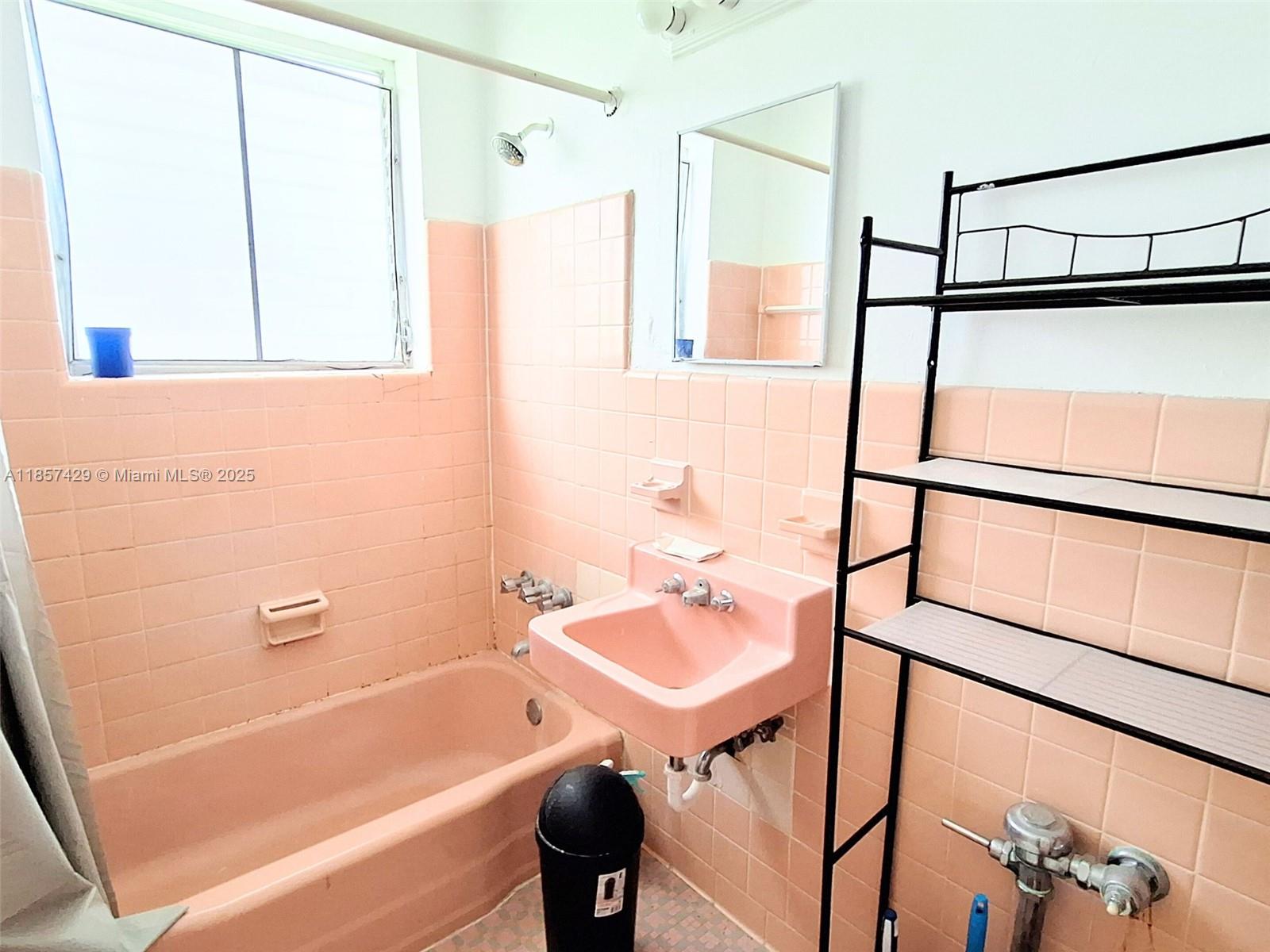 1770 Meridian Avenue, Unit 213 Miami Beach, FL 33139 - Photo 15 of 19 a bathroom with a bathtub and a shower