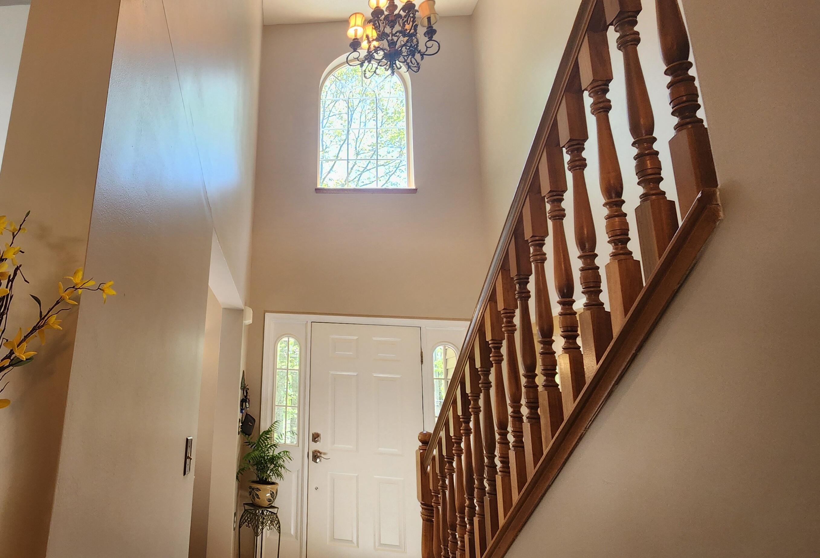 1729 Hemlock Drive Scotrun, PA 18355 - Photo 3 of 21 a view of stairs with wooden floor