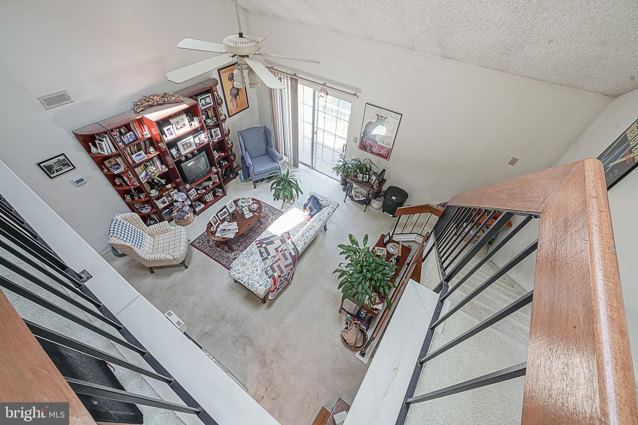 2302 B Sedgefield Drive Mount Laurel, NJ 08054 - Photo 4 of 19 View from Loft below