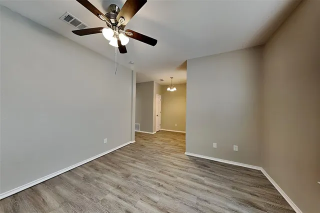 wooden floor in an empty room