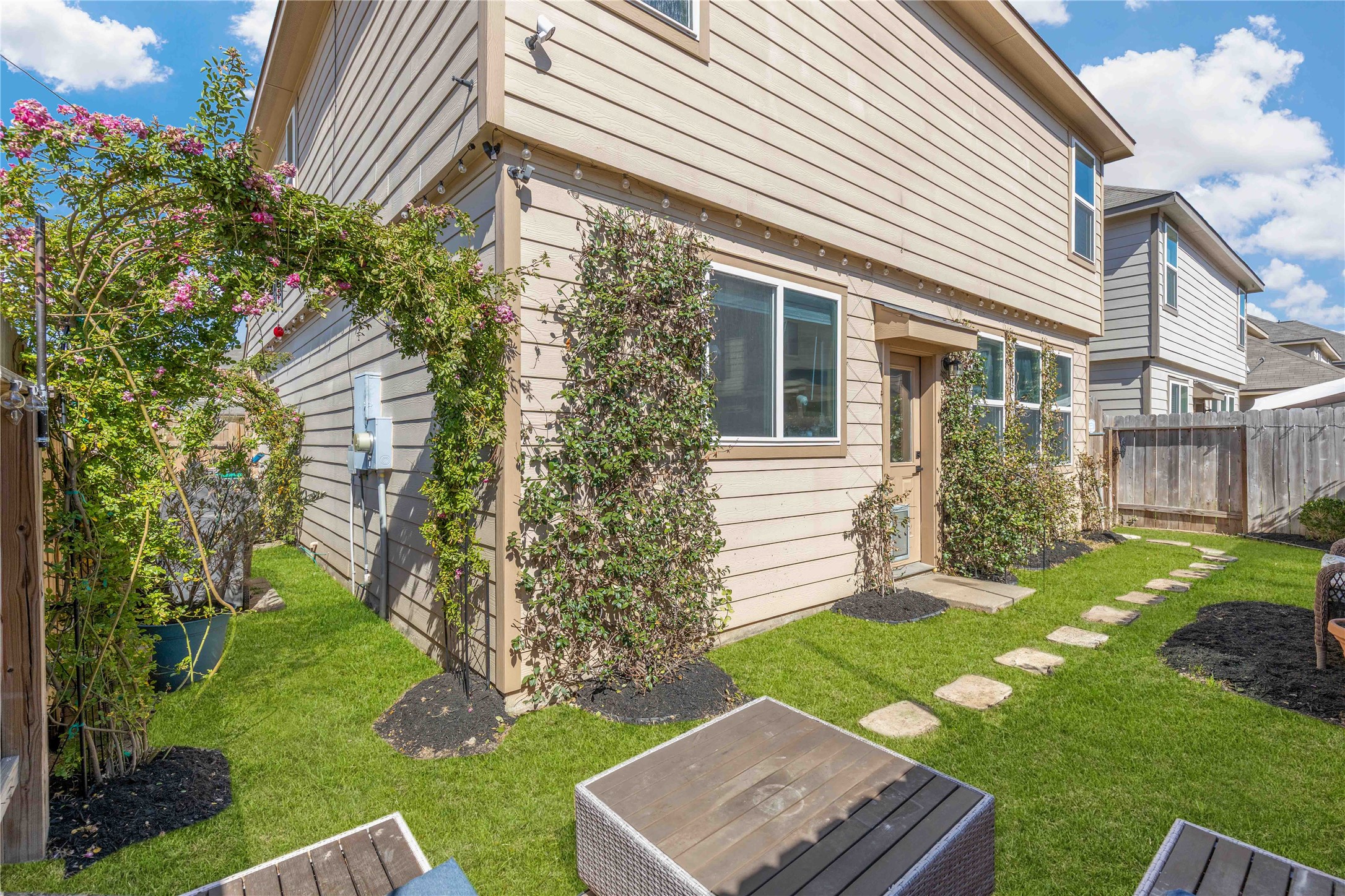 18623 Jerrara Stream Lane Katy, TX 77449 - Photo 37 of 46 Photo has been digitally altered to show fully grown grass. Ground has been seeded and recently landscaped - ready for move-in.