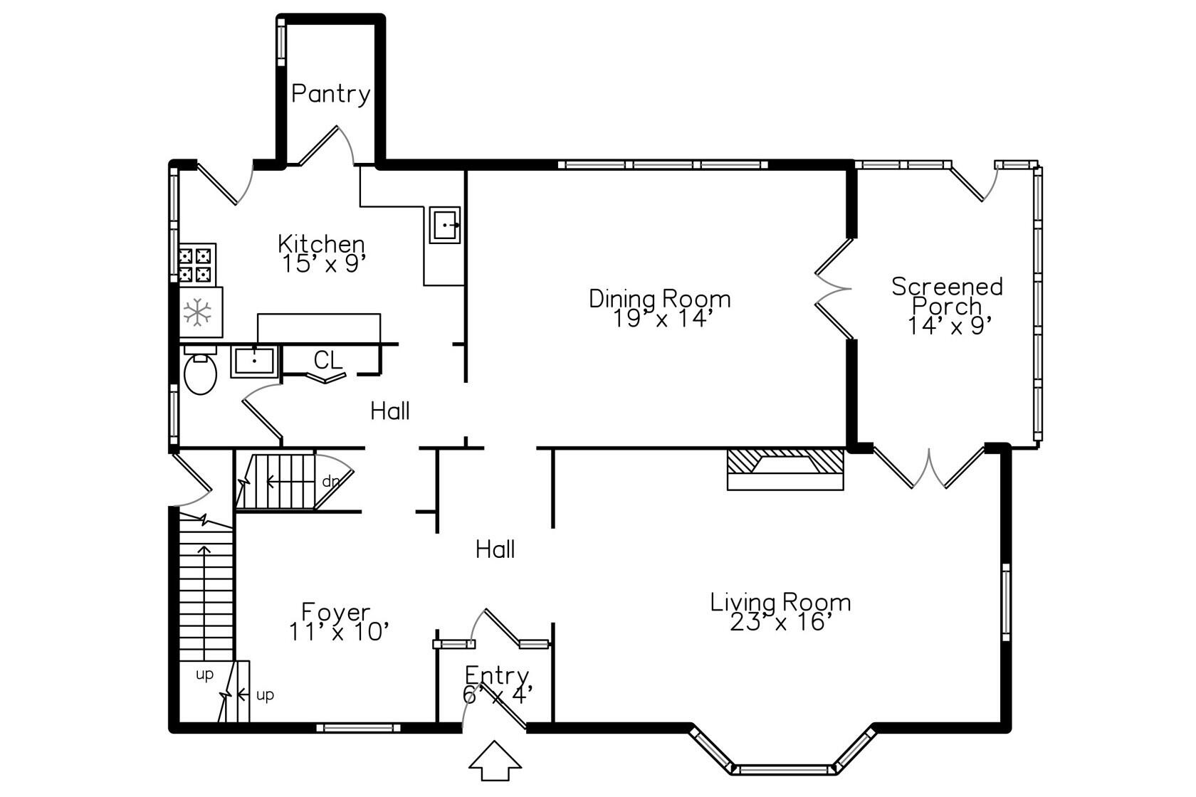 1930 Cambridge Road Ann Arbor, MI 48104 - Photo 56 of 59 Main Floorplan