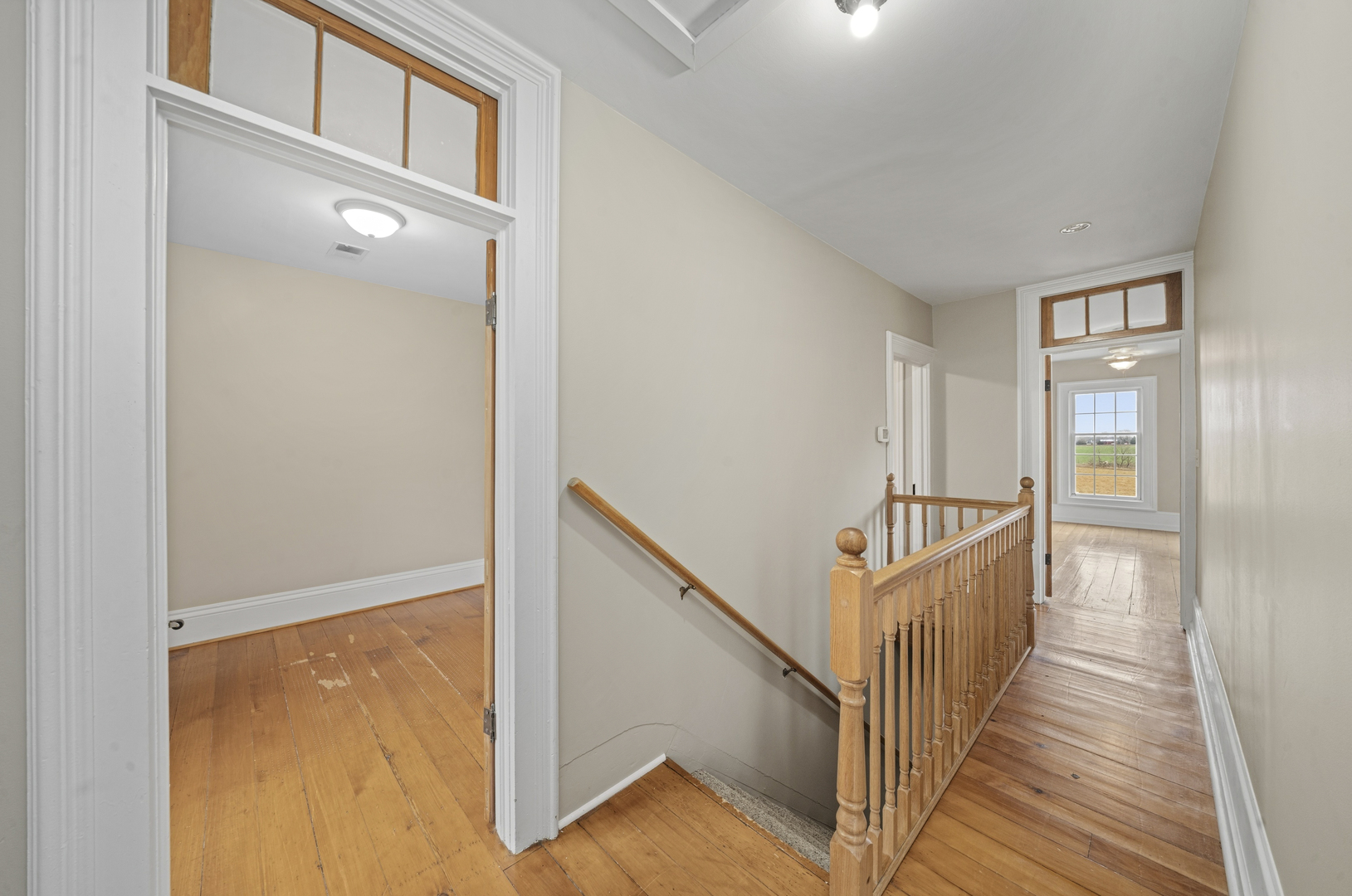 16645 Lasher Road Hinckley, IL 60520 - Photo 22 of 80 a view of a hallway with wooden floor and entryway
