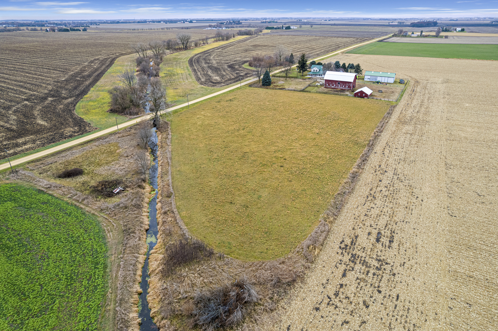 16645 Lasher Road Hinckley, IL 60520 - Photo 74 of 80 a view of outdoor space and front view of a house
