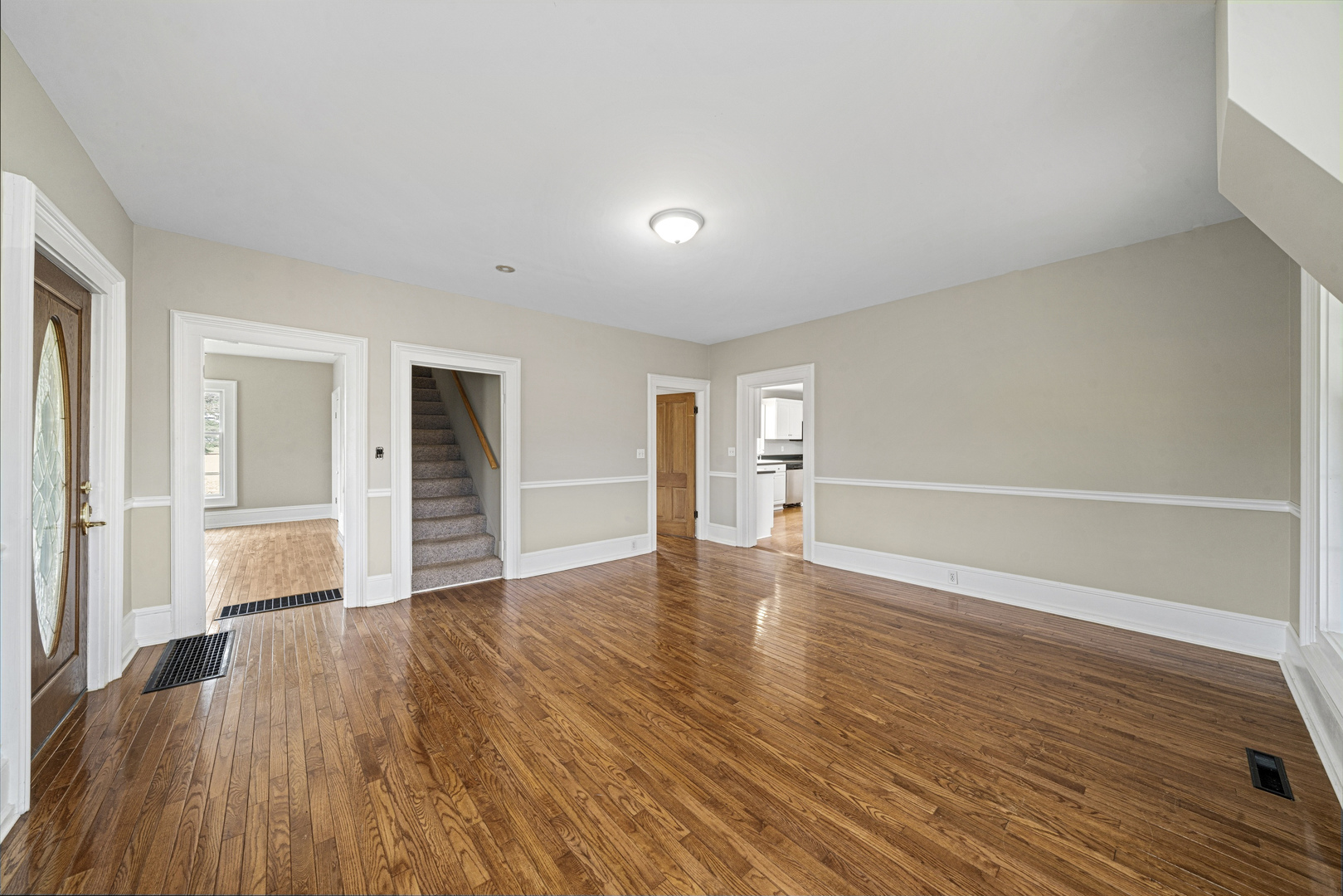 16645 Lasher Road Hinckley, IL 60520 - Photo 9 of 80 a view of an empty room with wooden floor