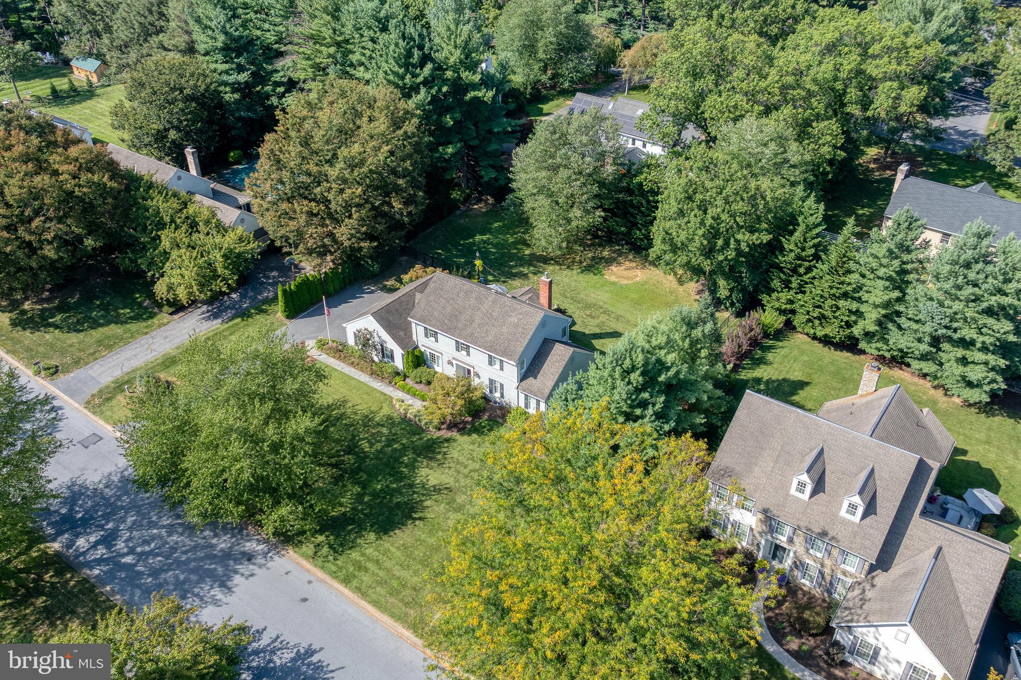 1325 Olde Saybrook Road Lancaster, PA 17601 - Photo 66 of 80 an aerial view of a house with yard swimming pool and outdoor seating