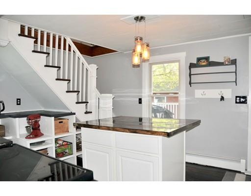 10 Collette Road Sturbridge, MA 01518 - Photo 10 of 30 a view of kitchen and dining room with wooden floor
