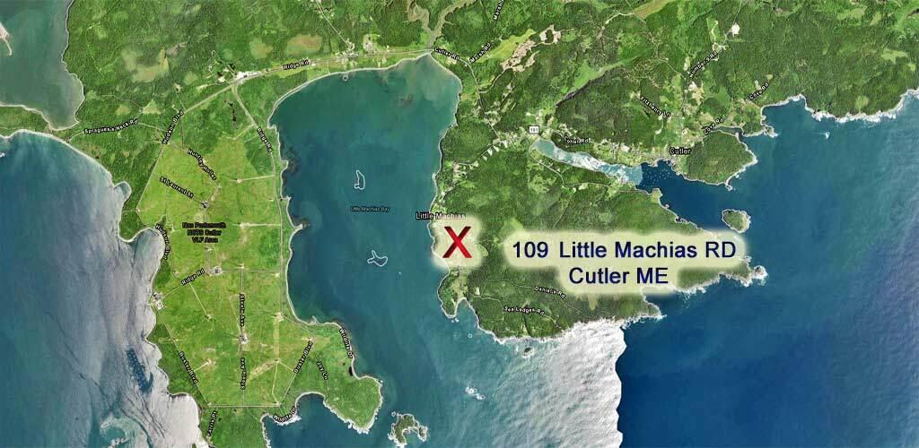 109 Little Machias Road Cutler, ME 04626 - Photo 2 of 93 aerial-cutler-me-property